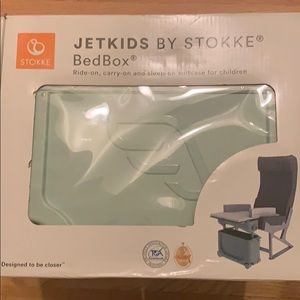 Stokke jet kids bed box mint NEW